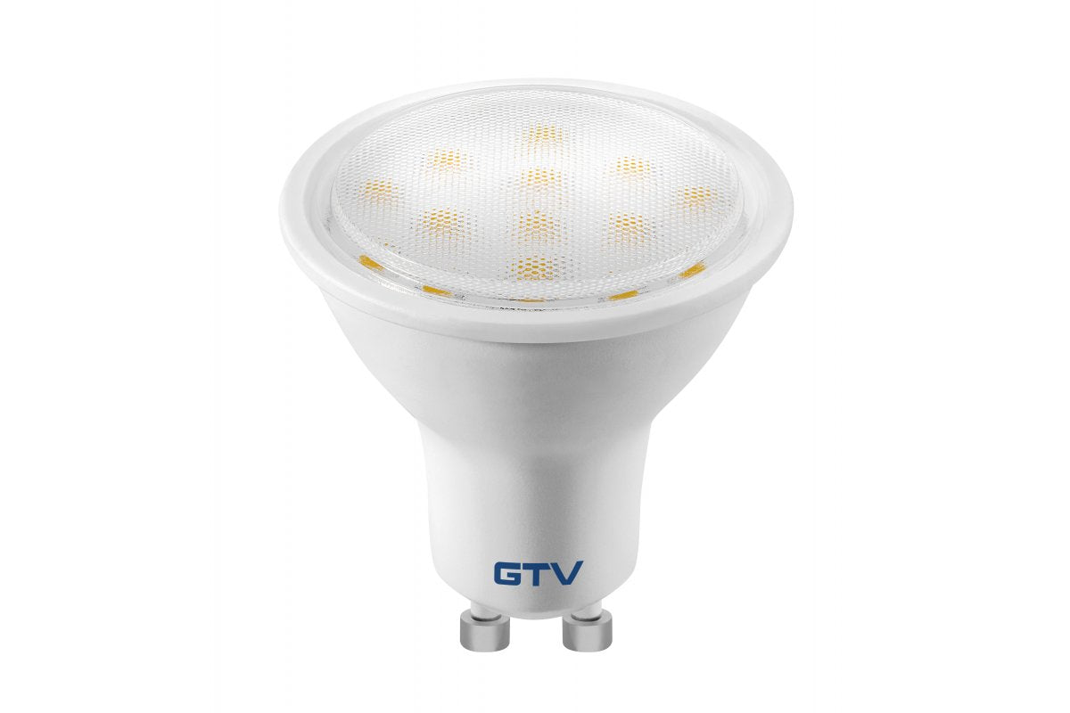 LED BULB, C30, SMD 2835, WARM WHITE, GU10, 4W, 230V, 120° light angle, 300 lm, 43 mA