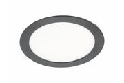 LED fixture ORIS PLUS, downlight, 13W, black, 3000K, 1020lm, AC220-240V, recessed, IP20, 120°