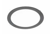 LED fixture ORIS PLUS, downlight, 19W, black, 3000K, 1520lm, AC220-240V, recessed, IP20, 120°