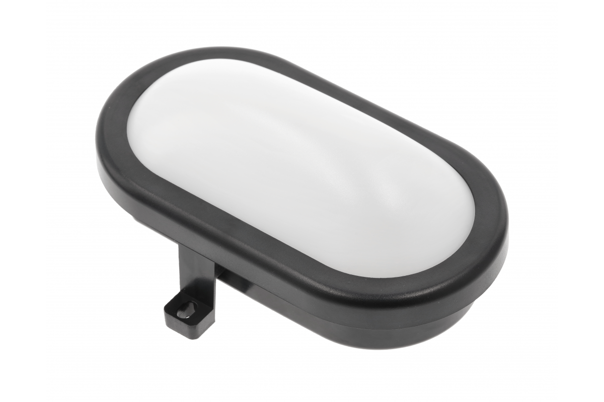 LED Channel Luminaire OVALIO, 5W, 500lm, AC175-265V, 50/60 Hz, PF> 0,5,RA>80, IP54, black