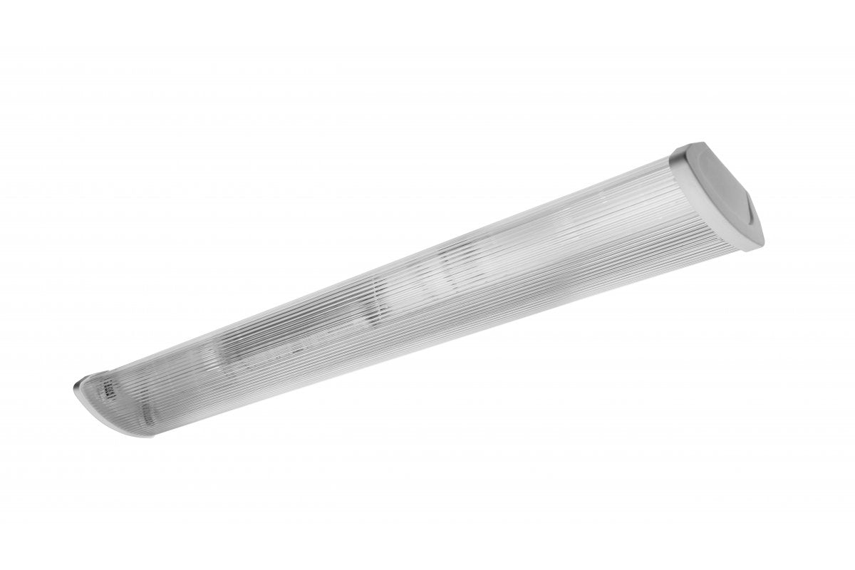 Linear lamp ZEFIR -LED 218, T8 LED, G13, AC220-240V, 50/60Hz, IP40, ABS/PC, with wiring for one side power supply LED tube, transparent diffuser