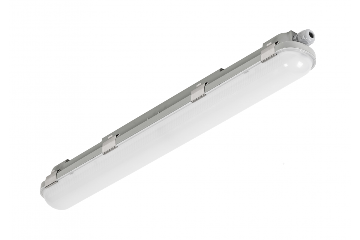 REXION-hermetic LED luminaire, 20W, 2800lm, AC220-240V, 50/60 Hz, PF>0,9, RA>80, IP65,5y