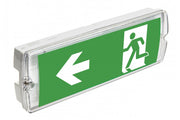 LED emergency fixture SAHER-3 LED DUO, 3W, 300lm, AC220-240V, 50-60Hz, IP65, 3h, 6400K