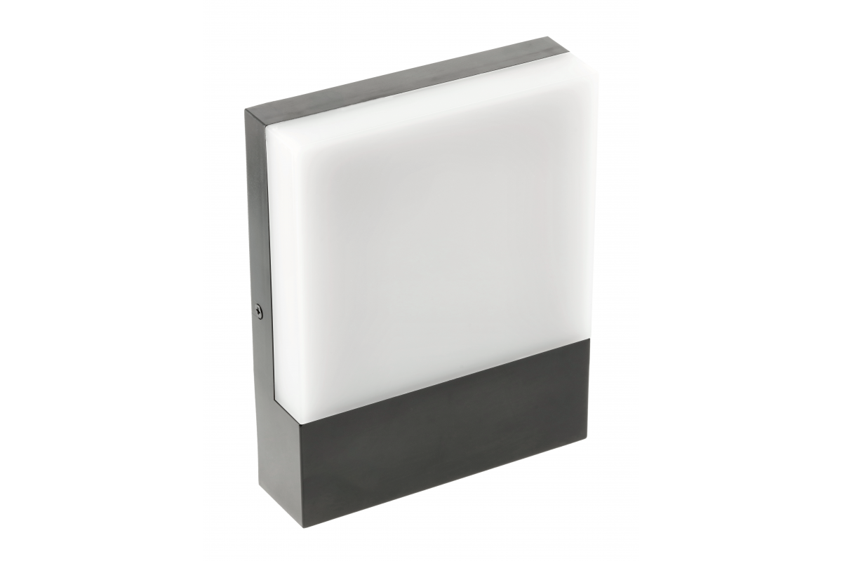 SARO LED luminaire 9W, 900lm, IP54, AC220-240V, 50/60Hz,4000K, black
