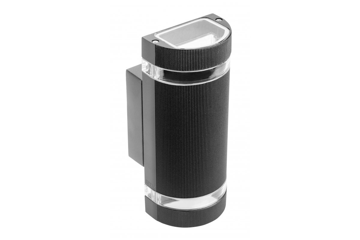 Wall luminaire two directions SILVA, GU10, MAX.2x50W, IP54, AC220-240V, 50/60Hz, black