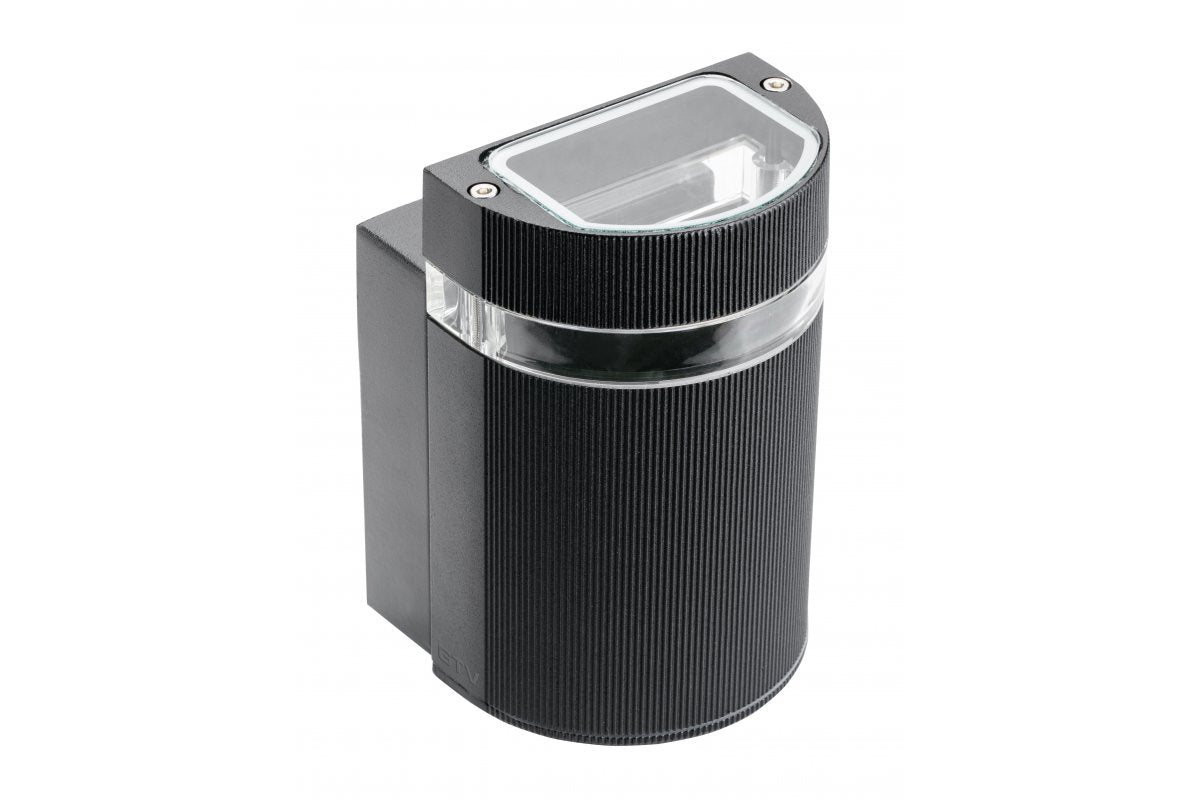 One-way wall luminaire SILVA, GU10, MAX. 50W, IP54, AC220-240V, 50/60Hz, black
