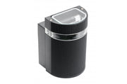 One-way wall luminaire SILVA, GU10, MAX. 50W, IP54, AC220-240V, 50/60Hz, black