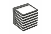 SIROLO LED luminaire 10W, 1000lm, IP54, AC220-240V, 50/60Hz,4000K, black