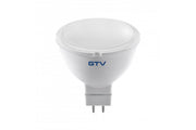 LED bulb 4W, MR16, SMD 2835, warm white, DC12V, beam angle 120°, 300lm