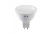 LED LIGHT, SMD 2835, COLD WHITE, MR16, 6W, 12V, LIGHT ANGLE 120*, 420lm