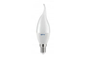 LED bulb, C37L, SMD 2835, 4000K, E14, 8W, AC220-240V, beam angle 160°, 700 lm, 70mA