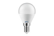 LED bulb, B45B, SMD 2835, 4000K, E14, 6W, AC220-240V, beam angle 160°, 470 lm, 52 mA