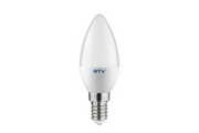 LED bulb, C30,   SMD 2835, 4000K, E14, 3W, AC220-240V, beam angle 160°, 200 lm, 33 mA