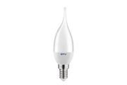 LED bulb, C30L, SMD 2835, 4000K, E14, 6W, AC220-240V, beam angle 160°, 470 lm, 52 mA