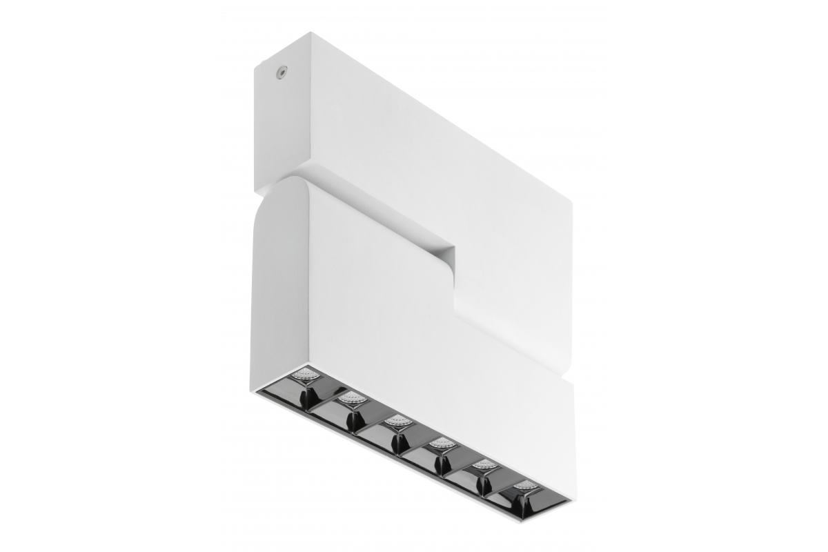 LED fixture SIERRA,18W,1620lm,AC220-240V,50/60 Hz,PF>0,9,Ra?80,IP20,IK08,4000K,48°,white