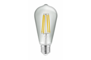 LED LIGHT SOURCE, FILAMENT, A-G, ST64, 3000K, E27, 6,0W, AC220-240V, 360°, 600lm, 52mA