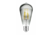LED LIGHT SOURCE, FILAMENT GRAY, A-G, ST64, 2700K, E27, 6,0W, AC220-240V, 360°, 500lm, 52mA