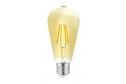 LED LIGHT SOURCE, VINTAGE FILAMENT, A-G, ST64, 3000K, E27, 4,0W, AC220-240V, 360°, 300lm, 44mA