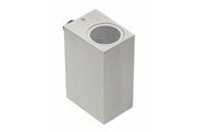 Facade luminaire bidirectional,TIAGO KW,GU10,MAX.2x35W,IP54,AC220-240V,50/60Hz,inox