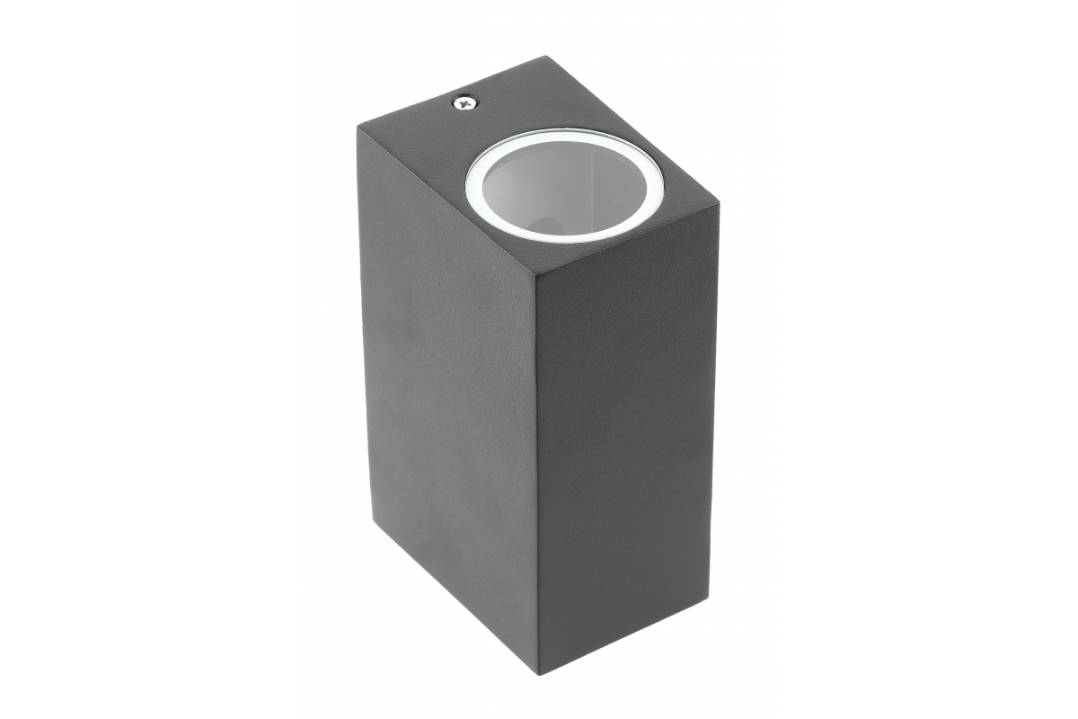 Facade luminaire bidirectional,TIAGO KW,GU10,MAX.2x35W,IP54,AC220-240V,50/60Hz,black