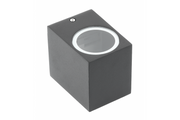 Facade liminaire unidirectional,TIAGO KW,GU10,MAX.35W,IP54,AC220-240V,50/60Hz,black