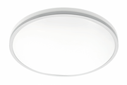 Plafoniera TULA  LED, ?350mm, 4000K, 24W, 1680lm, AC180-250V, 50/60 Hz, PF>0,5, IP44, szara,3y