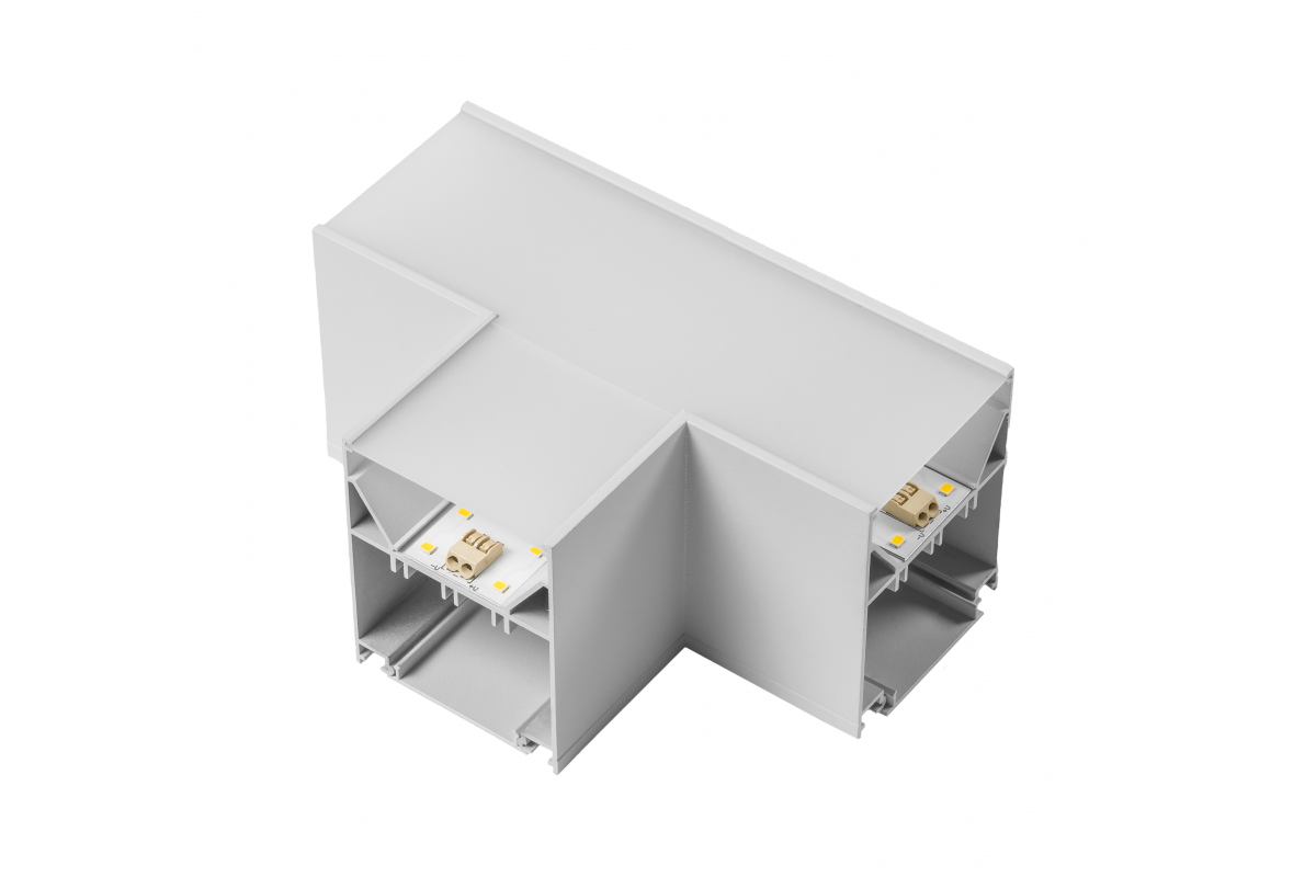 Conector en T VINEA, LED, blanco