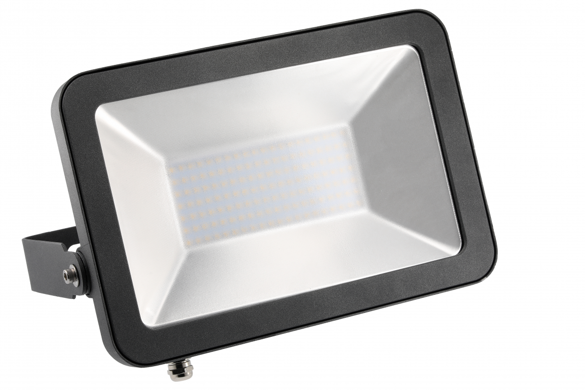 LED floodlight VIPER, 150W, 15000lm AC220-240V, 50/60 Hz, PF>0,9, RA>80, IP65, 120°, 4000K, gray