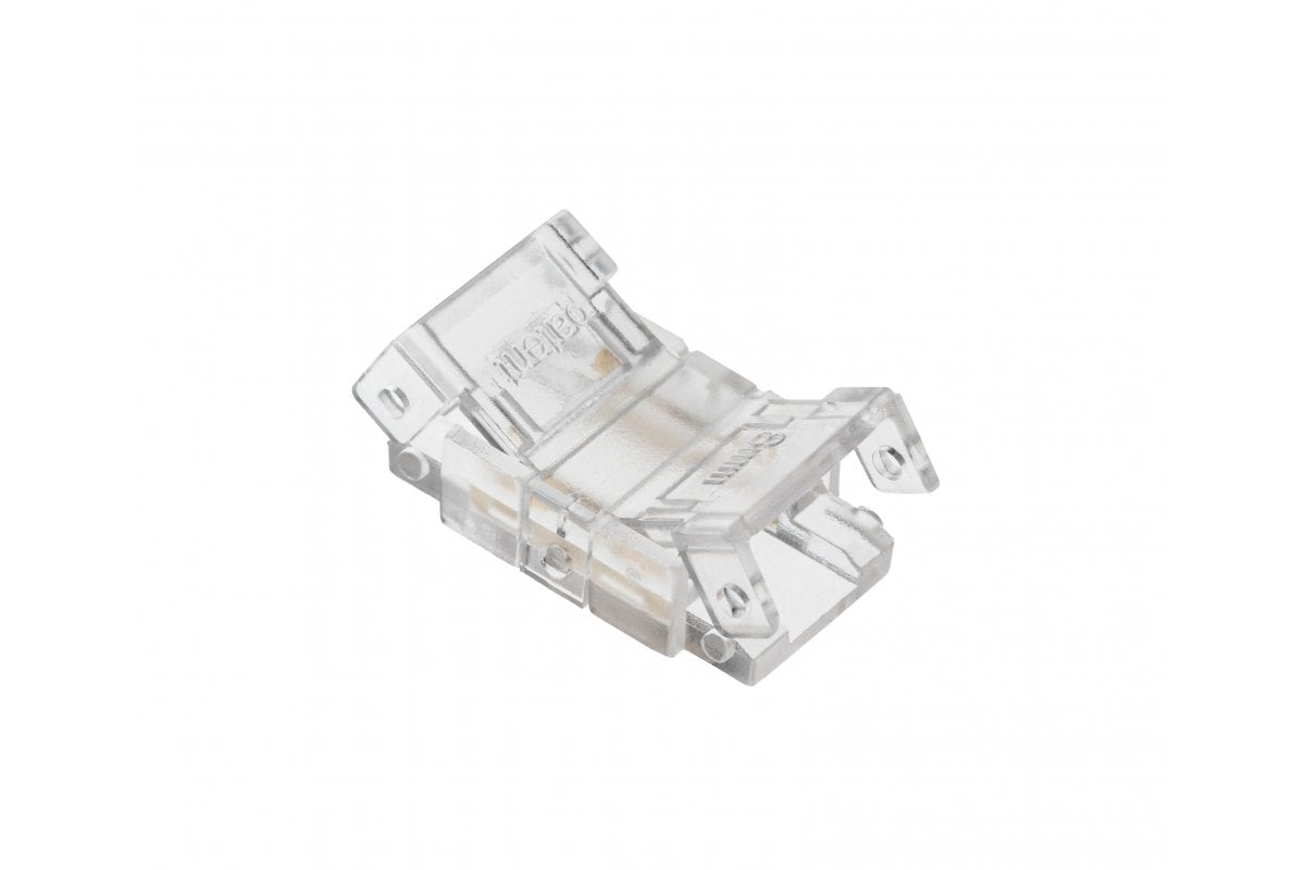 Transparent connector for COB tapes 8mm