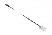 Connectors transparent for 8mm COB tapes with 2m cable and mini amp male