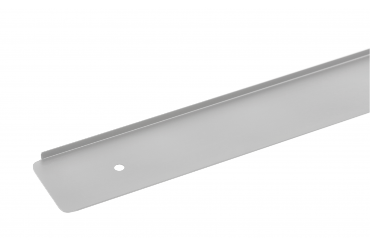 Side moulding  (38 mm), right, aluminum color