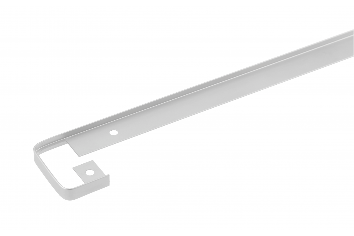 Slot moulding (38mm), aluminum color