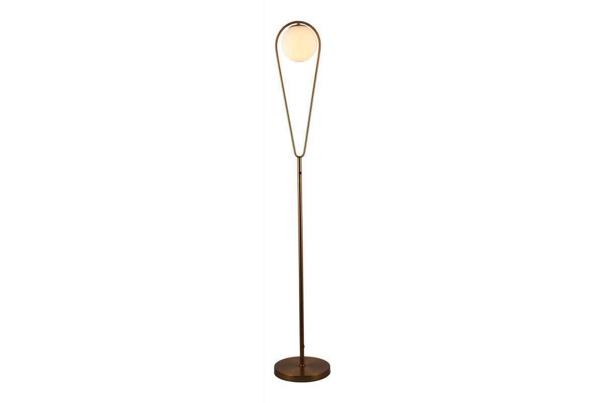 Floor lamp CIKLOP F,9737,AC220-240V,50/60Hz,1*E27, IP20, Diameter 25 CM,single, gold