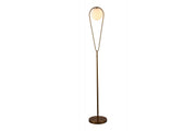 Floor lamp CIKLOP F,9737,AC220-240V,50/60Hz,1*E27, IP20, Diameter 25 CM,single, gold