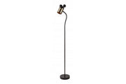 Floor lamp MOUSE , 0086, max.250V, 50/60Hz, 1*E27, max.25 W, IP20, dia.8 cm, black/gold