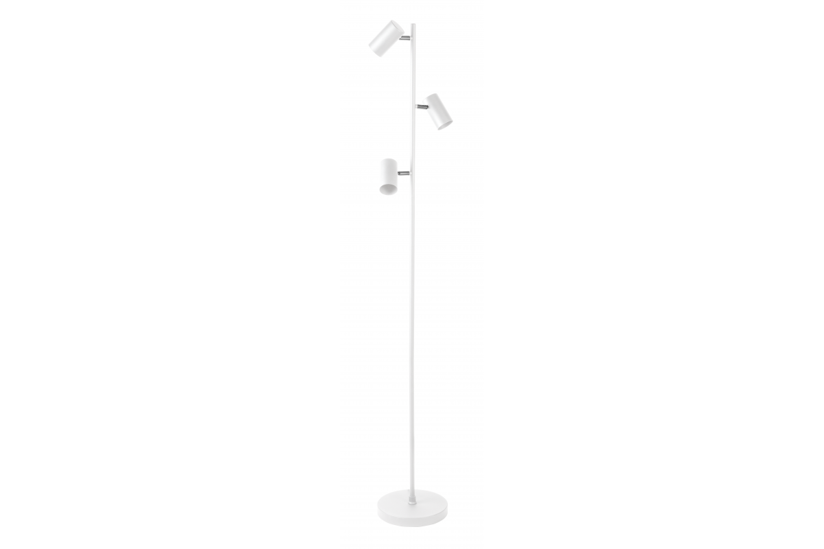 Floor lamp VENETO, IP20, max. 20W, 3 x GU10, white