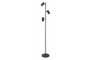 Floor lamp VENETO, IP20, max. 20W, 3 x GU10, black