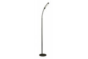 Floor lamp YORK ,10W,900lm,AC220-240V,3 step dimmable, 3-CCT,pilot,PF>0,5,Ra>80,black