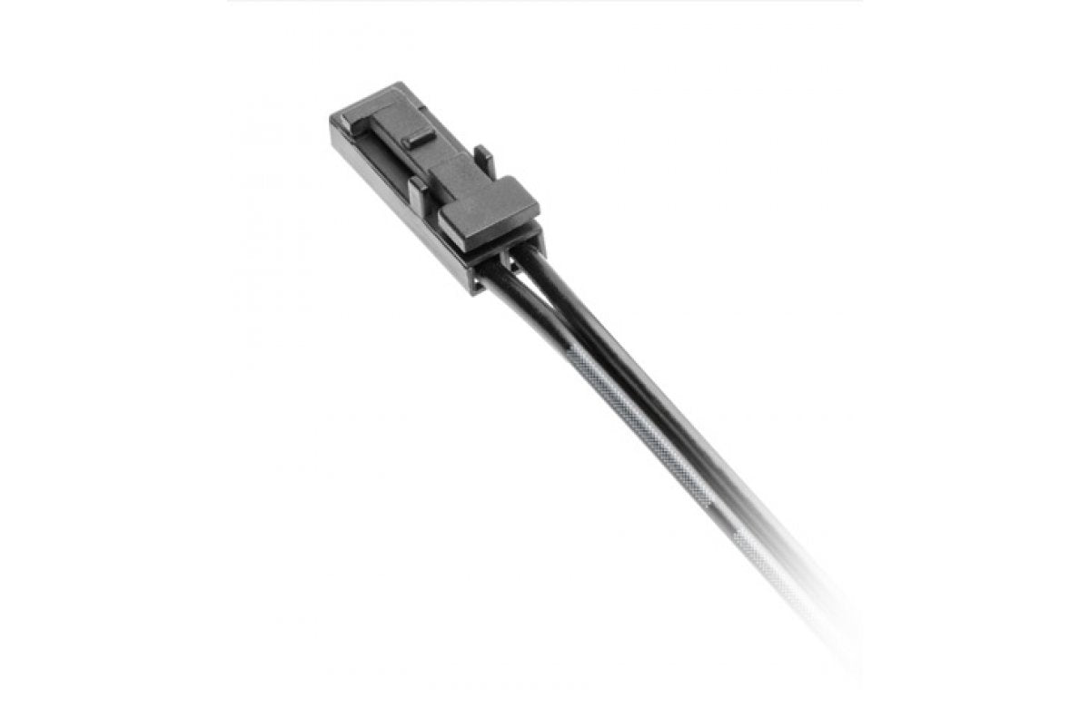 CABLE AWG24 2m with mini amp male connector (confection)
