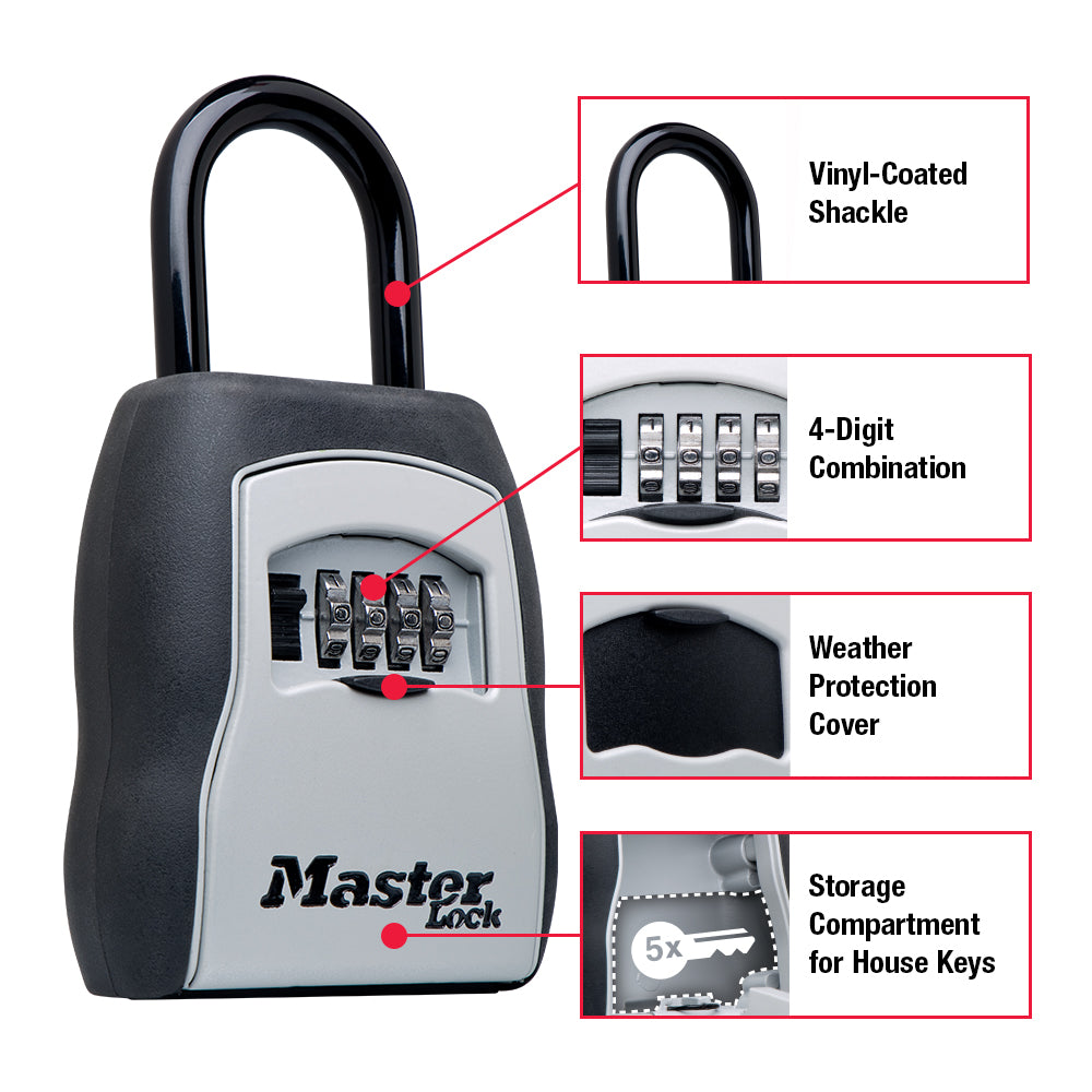 Master Lock 5400D PORTABLE LOCK BOXES for KEYS