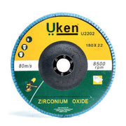 UKEN U2202-4P60 Flap Disc 4" X 60 Grit