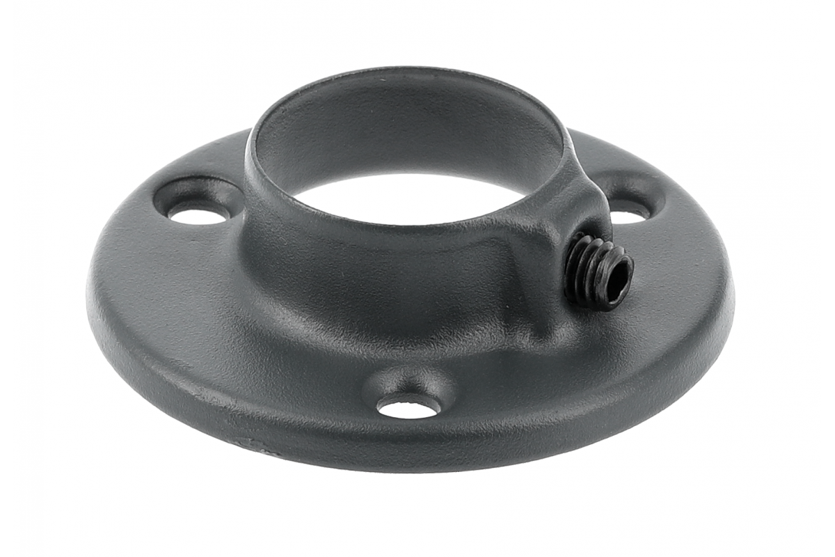 Rail socket fi 25 steel (gray anthracite)