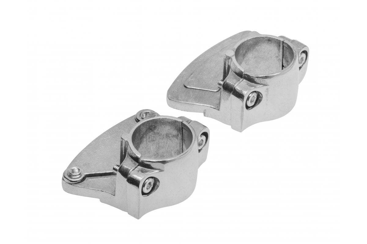 One sided holder for plates
