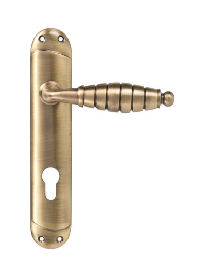 Yale Brass Door Handle (Antique Bronze finish)