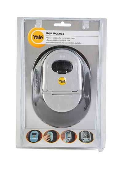 Secure Key Access White/Black 178x39x130millimeter