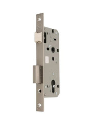 Steel Cylinder Lock Set Silver