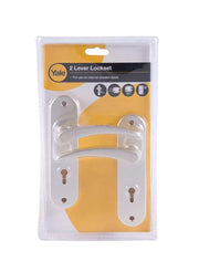 Yale Lever Lock Set small Aluminium