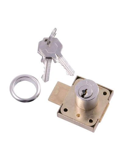 Cabinet Steel Door Lock Set Gold/Silver