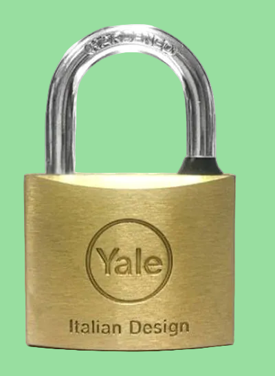 Brass padlock