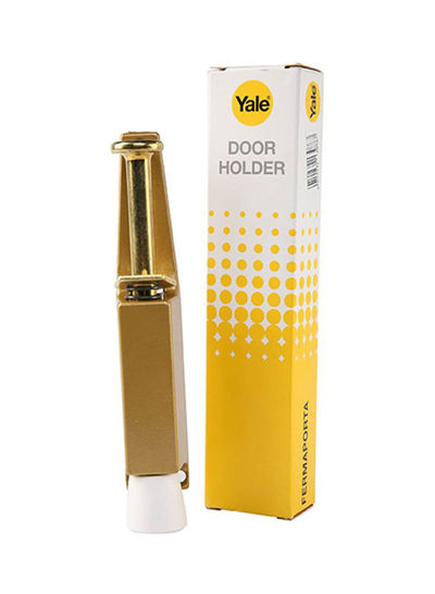 Tope de puerta Yale dorado